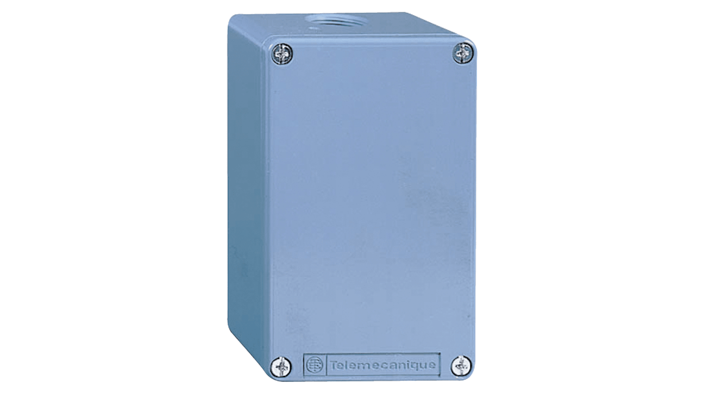 Boîtier de station de commande Schneider Electric XAPM, en Alliage de zinc Bleu, Ø 20mm