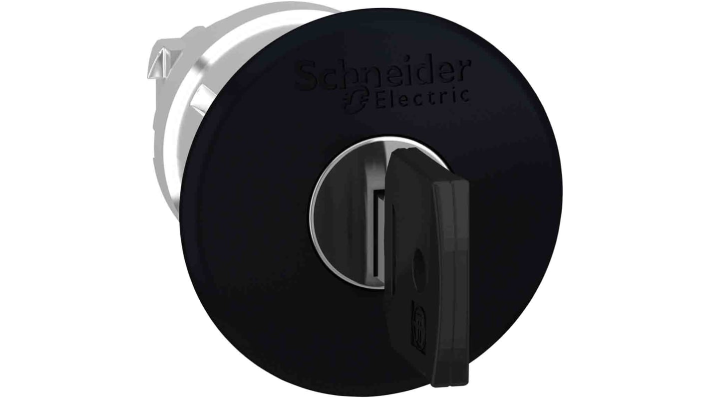 Tête de commutateur à clé Schneider Electric série ZB4B, A verrouillage