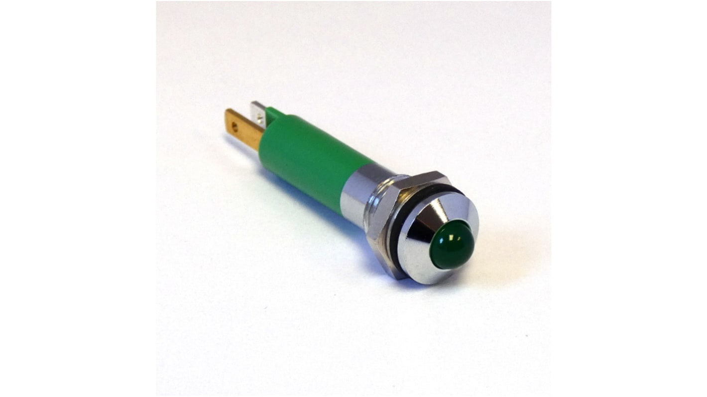 CML Innovative Technologies Panel Mount Indicator, 8mm Mounting Hole Size, Solder Tab Termination, IP67