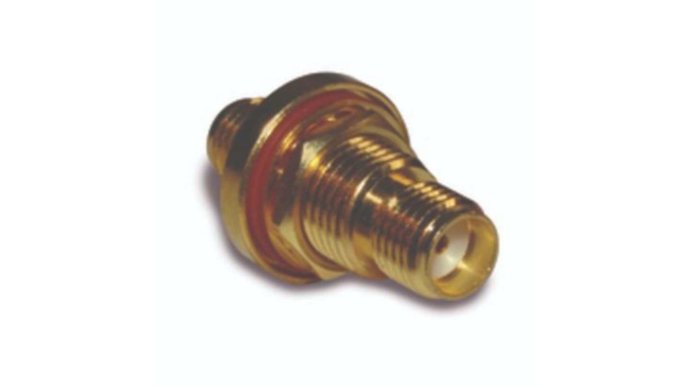 Adaptador coaxial Amphenol RF 132170-10 50Ω, Conector hembra Recto SMA a Conector hembra SMA, 18GHz