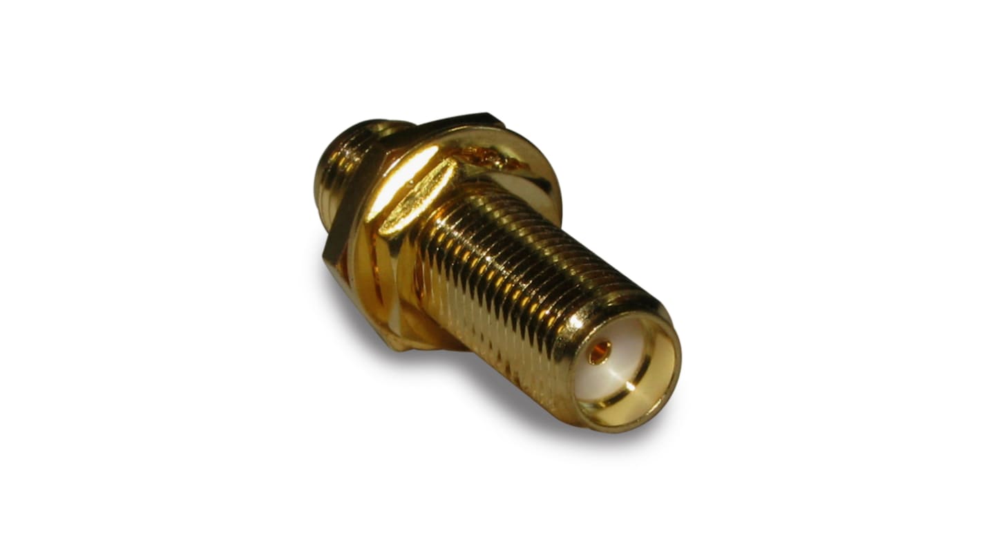 Adaptador coaxial Amphenol RF 132170RP 50Ω, Conector hembra Recto SMA a Conector hembra SMA, 18GHz