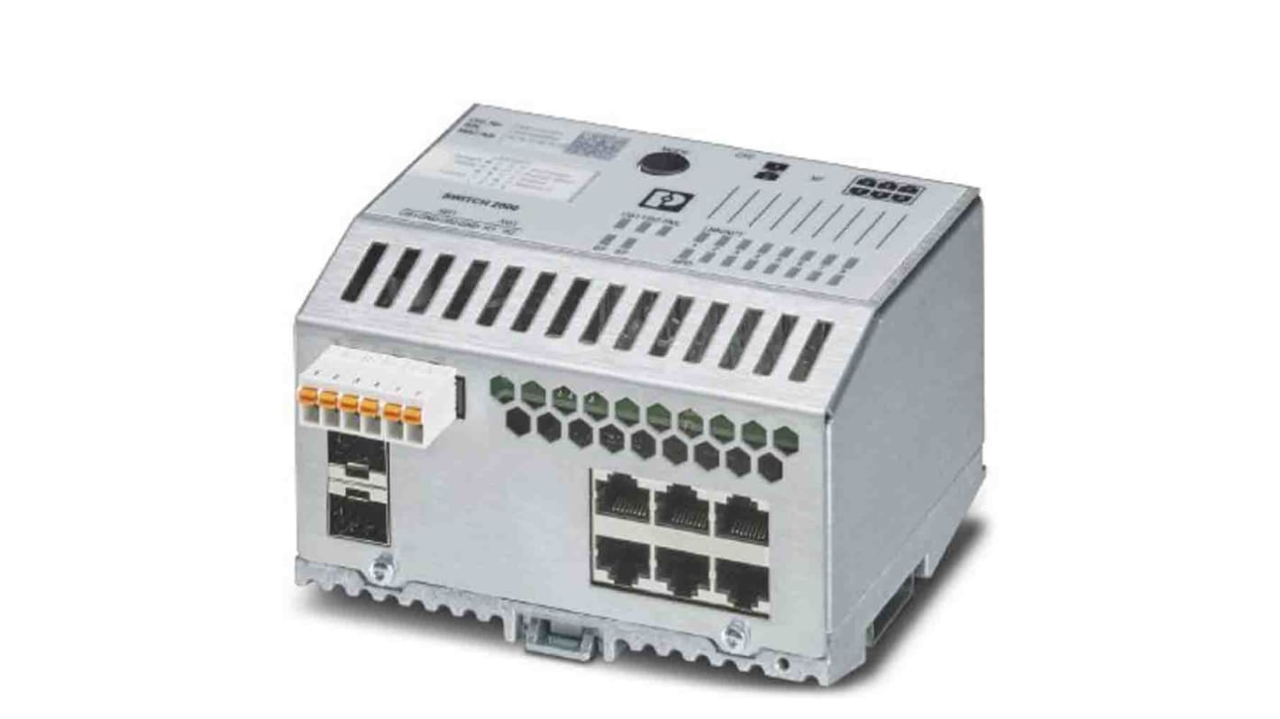 Switch Ethernet Phoenix Contact, 6 RJ45