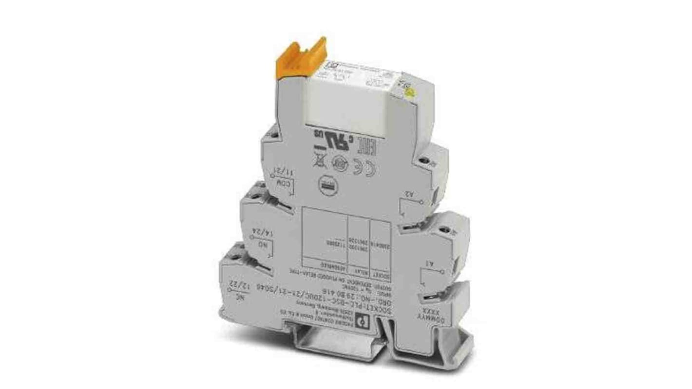 Módulo de interfaz de relé Phoenix Contact PLC-INTERFACE PLC RSC, contactos SPDT, 6 A máx., montaje con tornillos