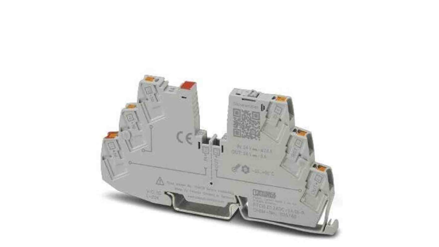 Interruptor automático electrónico, 24A 24V PTCB E1, 1 canales