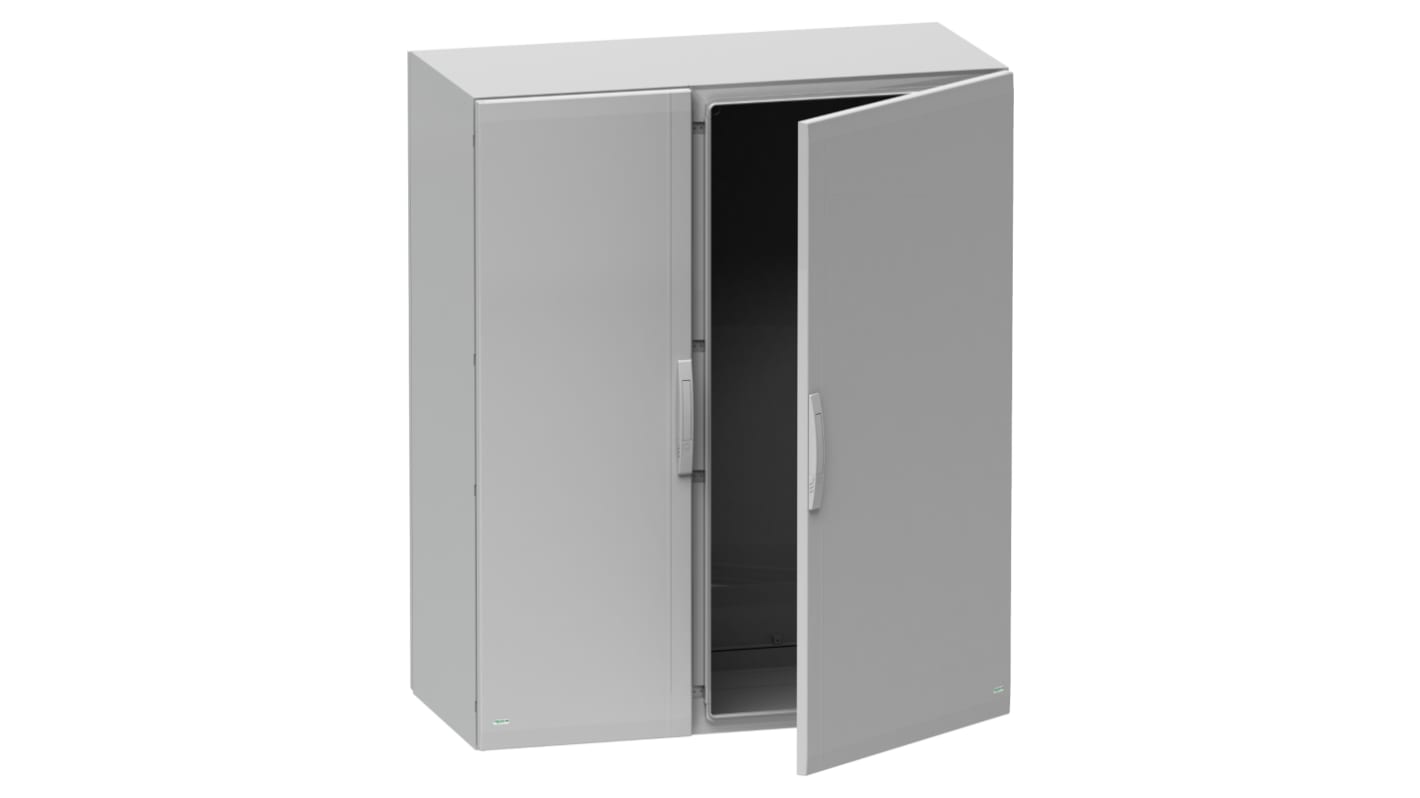 Schneider Electric NSYPLA Systemschrank IP65 Grau, 2 Türen, 1500 x 1250 x 420mm