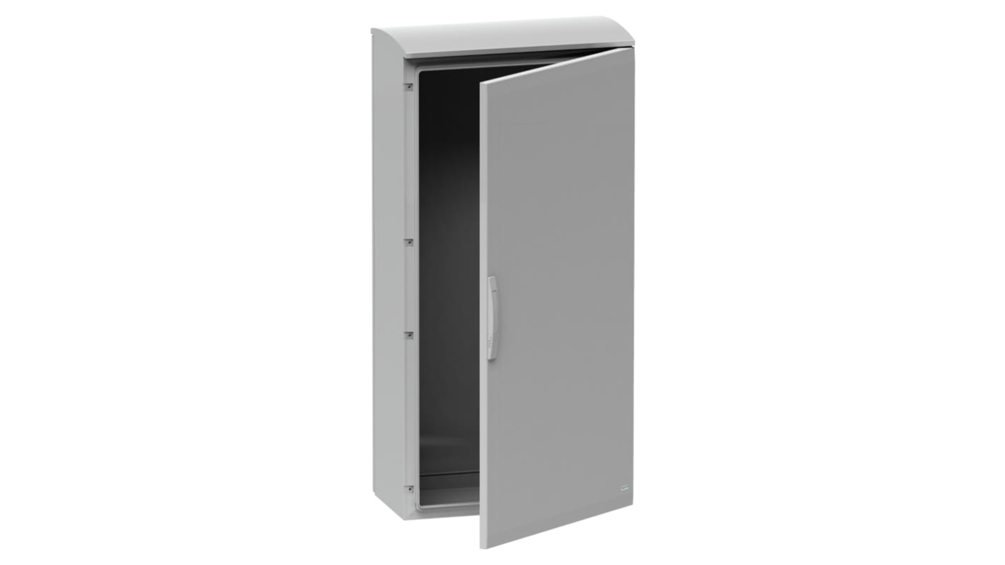 Armario individual de 1 puerta Schneider Electric serie NSYPLA de color Gris, 1000 x 750 x 320mm, IP44