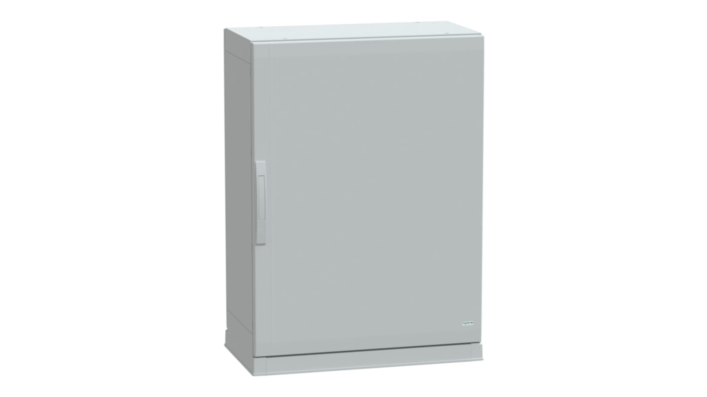 Schneider Electric NSYPLA Series Glass Fibre Reinforced Polyester Single-Door-Door Floor Standing Enclosure, Opaque