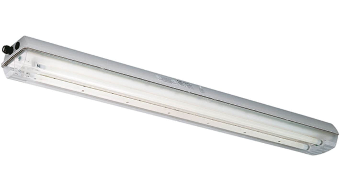 Eaton 58 W Lamp Hazardous Area Light Fitting, Fluoroscent, 240 V ac G13