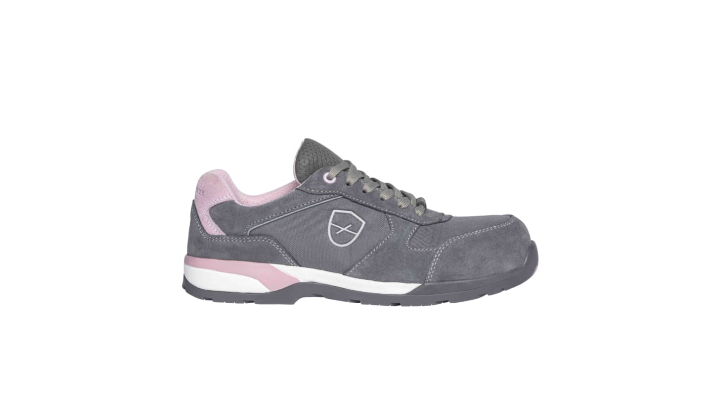 Zapatos de seguridad Unisex Parade de color Rosa, talla 38, S1P SRC