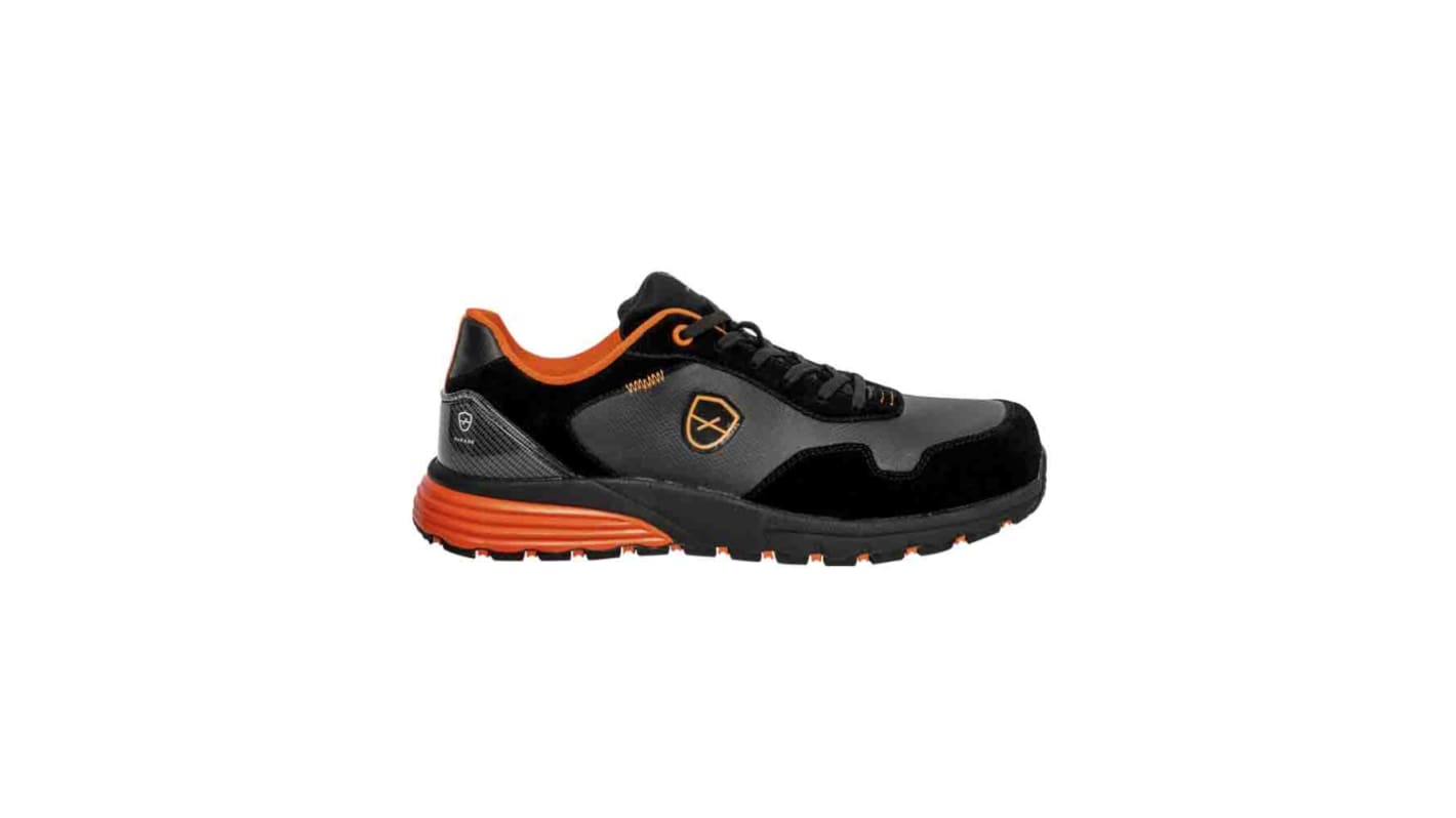 Scarpe basse antinfortunistiche S3 Parade Slamer, , Unisex tg. 44, col. Nero, resistenti all'acqua, con puntale di