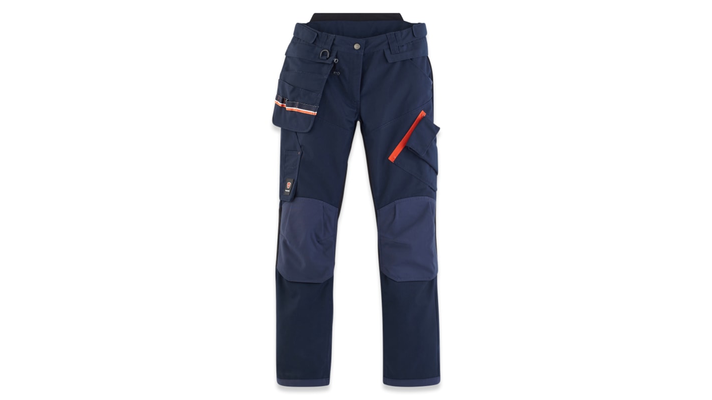 Pantalon Parade BOMBAY, 38 Femme, Bleu en Polyester