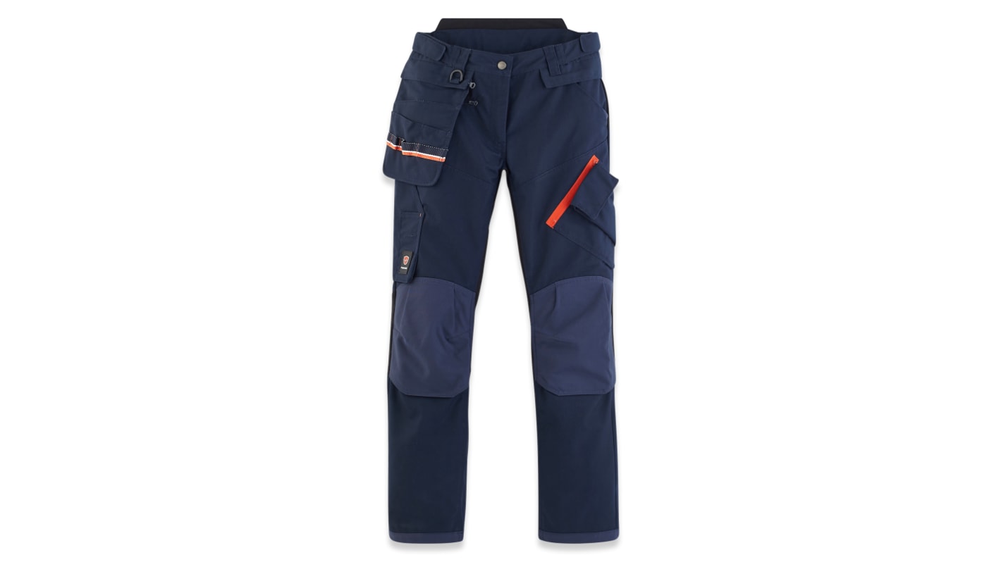 Parade BOMBAY Blue Polyester Trousers 42in, 42 Waist