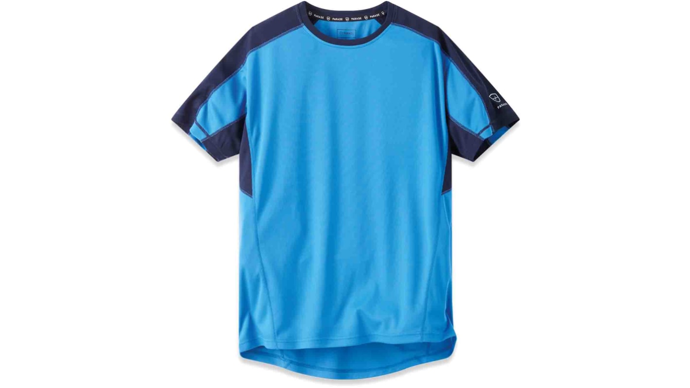 Camiseta de manga corta Parade, de Poliéster, de color Azul, talla L