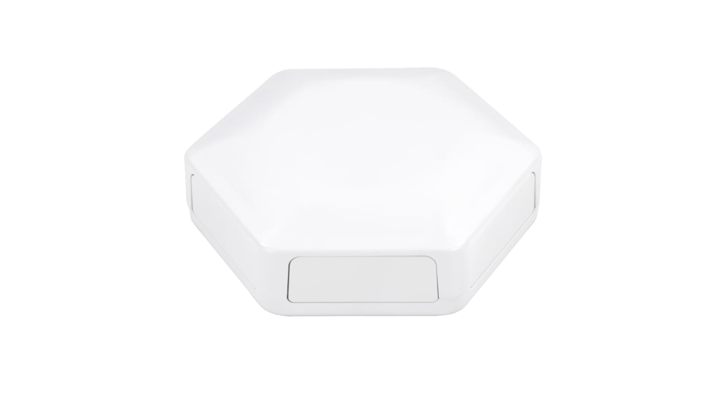 Caja de ABS, 146 x 130 x 45mm, Blanco, para Raspberry Pi