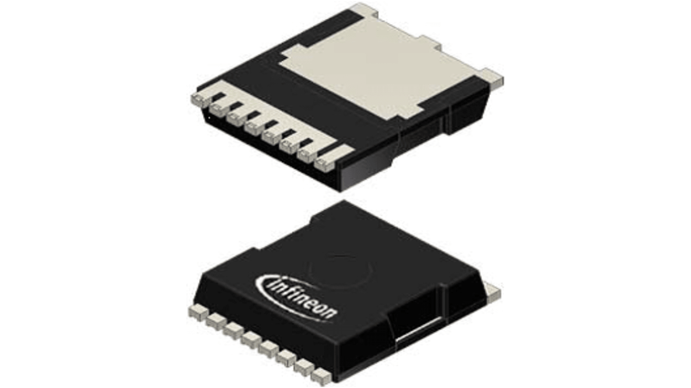 N-Channel MOSFET Transistor & Diode, 200 A, 80 V, 8-Pin HSOF-8 Infineon IAUT200N08S5N023ATMA1