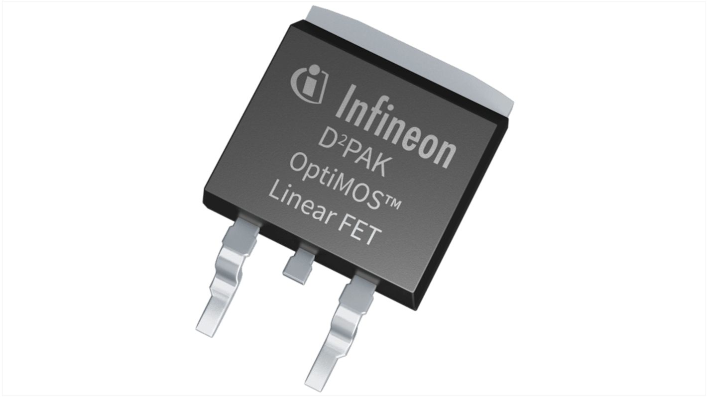 Infineon Nチャンネル ダイオード内蔵150 V 105 A 表面実装 パッケージD2PAK (TO-263) 3 ピン