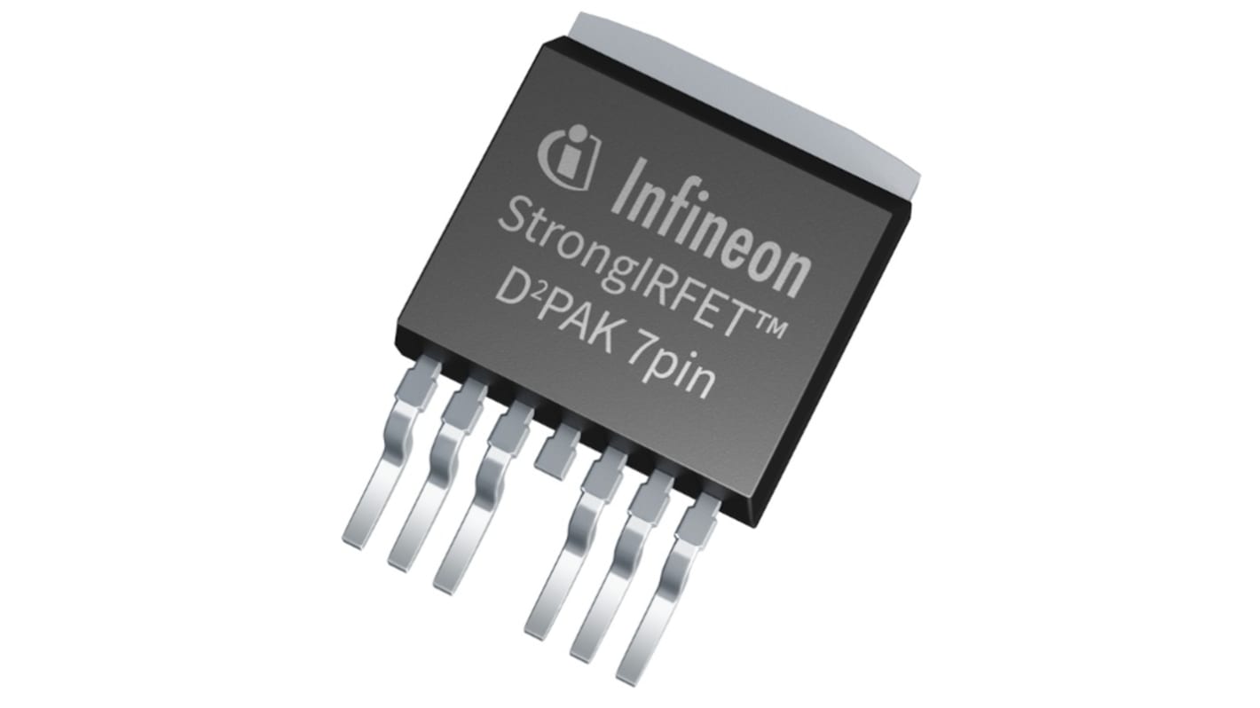 Infineon Nチャンネル ダイオード内蔵60 V 363 A 表面実装 パッケージTO-263-7 7 ピン