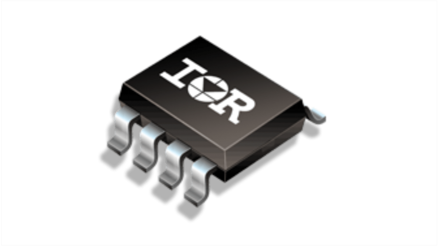 Transistor MOSFET & Diodo Infineon IRF7490TRPBF, VDSS 100 V, ID 5,4 A, SO-8 de 8 pines, 2elementos