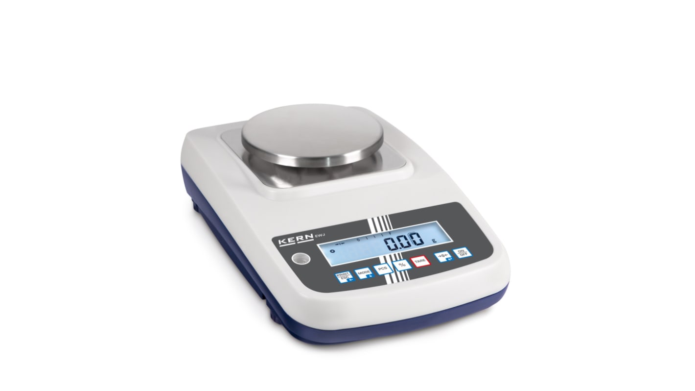 Kern EWJ 3000-2 Precision Balance Weighing Scale, 3kg Weight Capacity