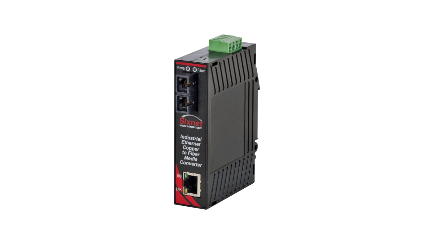 Red Lion Medienkonverter 10/100 Mbps, Vollduplex, Multi Mode 4km 10/100Mbit/s, Anschluss: RJ45