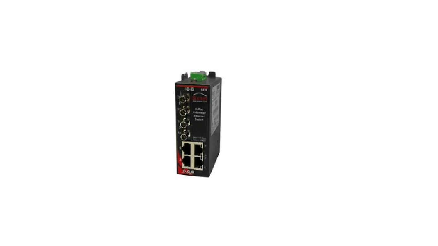 Red Lion Ethernet kapcsoló 4 db RJ45 port, rögzítés: DIN-sín