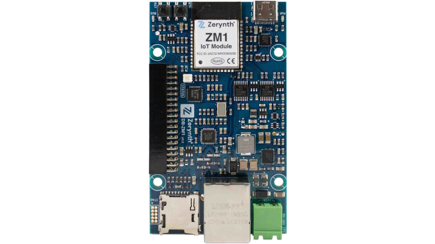 Zerynth ZM1 Development board 32 Bit Microcontroller Development Board DEV-M1-01-F016