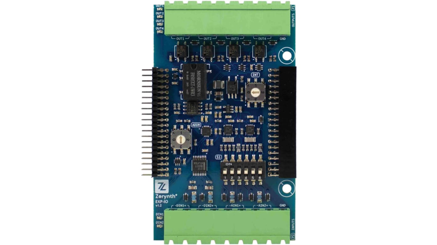 Carte d'extension Zerynth, EXP-IO-01-N000, pour Carte de développement ZM1