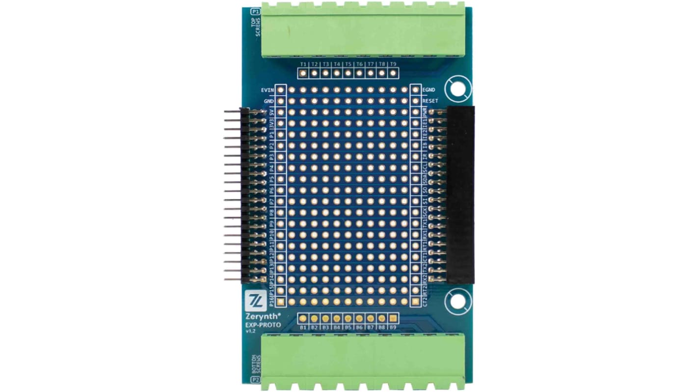 Zerynth EXP-PR-01-N000 Expansion Board for use with ZM1 Development board