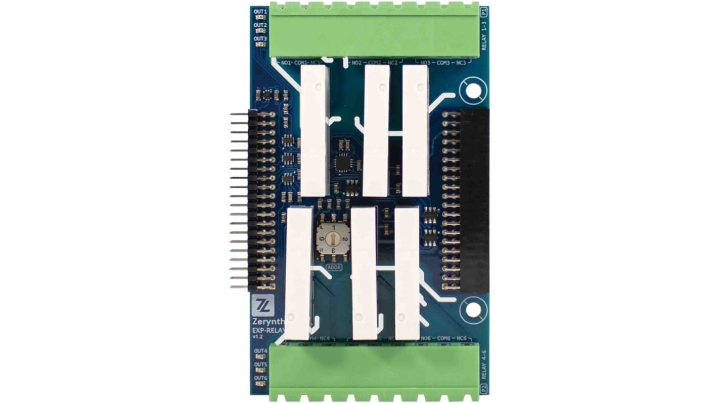 Zerynth EXP-RE-01-N000, Expansion Board, til brug med ZM1 udviklingskort