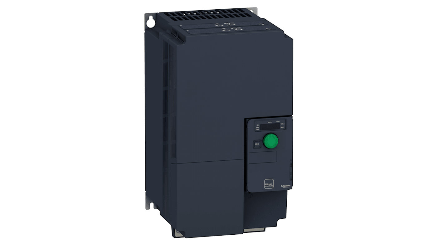 Schneider Electric Variable Speed Drive, 15 kW, 3 Phase, 240 V, 67.1 A, 79.7 A, Altivar Machine ATV320 Series