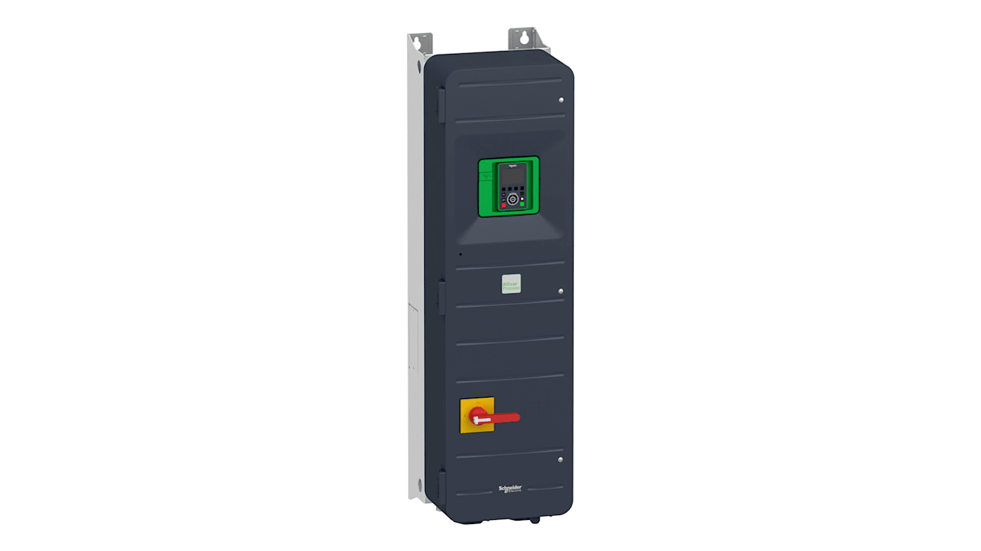 Schneider Electric Variable Speed Drive, 90 kW, 3 Phase, 480 V, 118.1 A, 134.3 A, 135.8 A, 156.2 A, Altivar Process