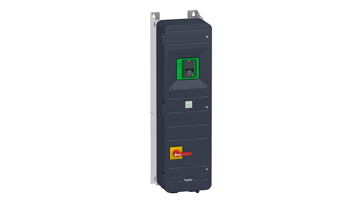 Avviatore a velocità variabile Schneider Electric, 90 kW, 480 V, 3 fasi, 0.1 → 599Hz