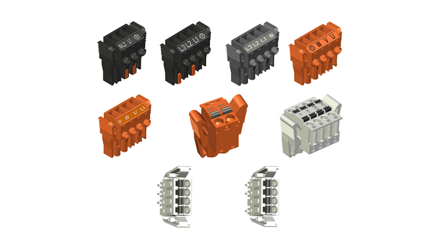 Kit de conectores Schneider Electric, para usar con LXM32M