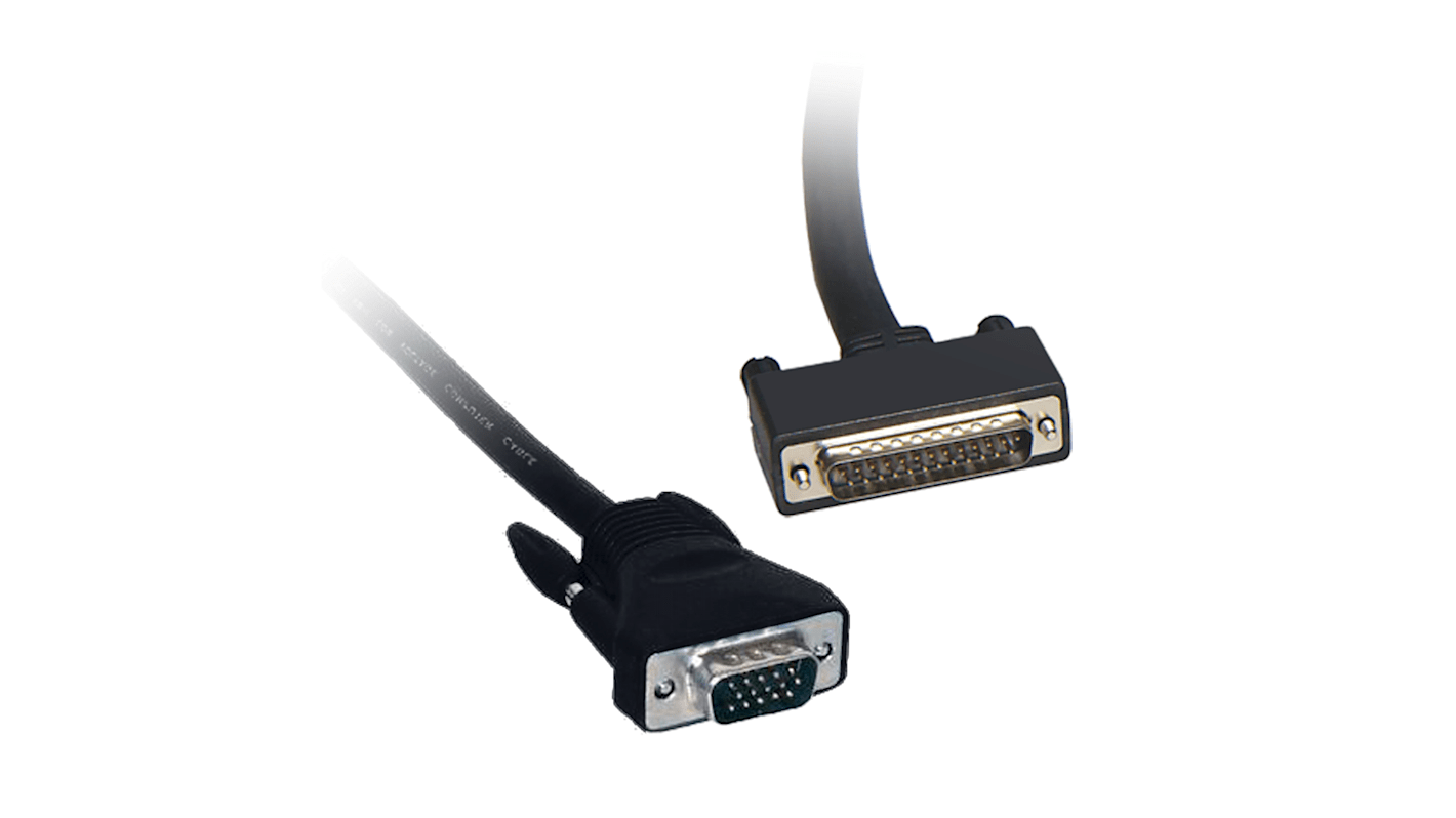 Cable Schneider Electric de 2.5m para INTERFAZ hombre-máquina Harmony GTO, PLC CJ1, CPM1, CPM2, CS1, CVM1, CQM1 de Omron