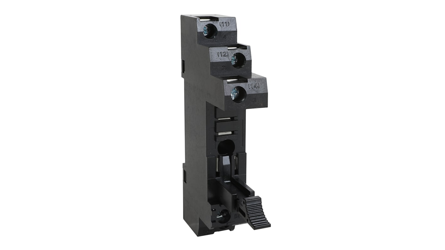 Rockwell Automation 700-HN 5 Pin 300V DIN Rail, Panel Mount Relay Socket, for use with 700-HR, 700-HX Relay