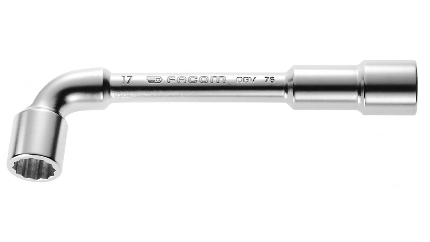 Facom, SW 6 x 12 mm Schraubenschlüssel doppelseitig, Länge 160 mm