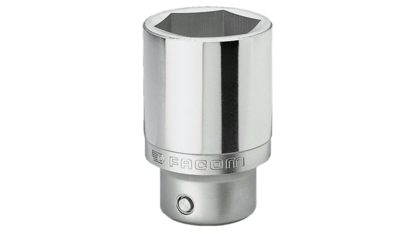 Facom 3/4 in Drive 30mm Deep Socket, 6 point, 90 mm Overall Length