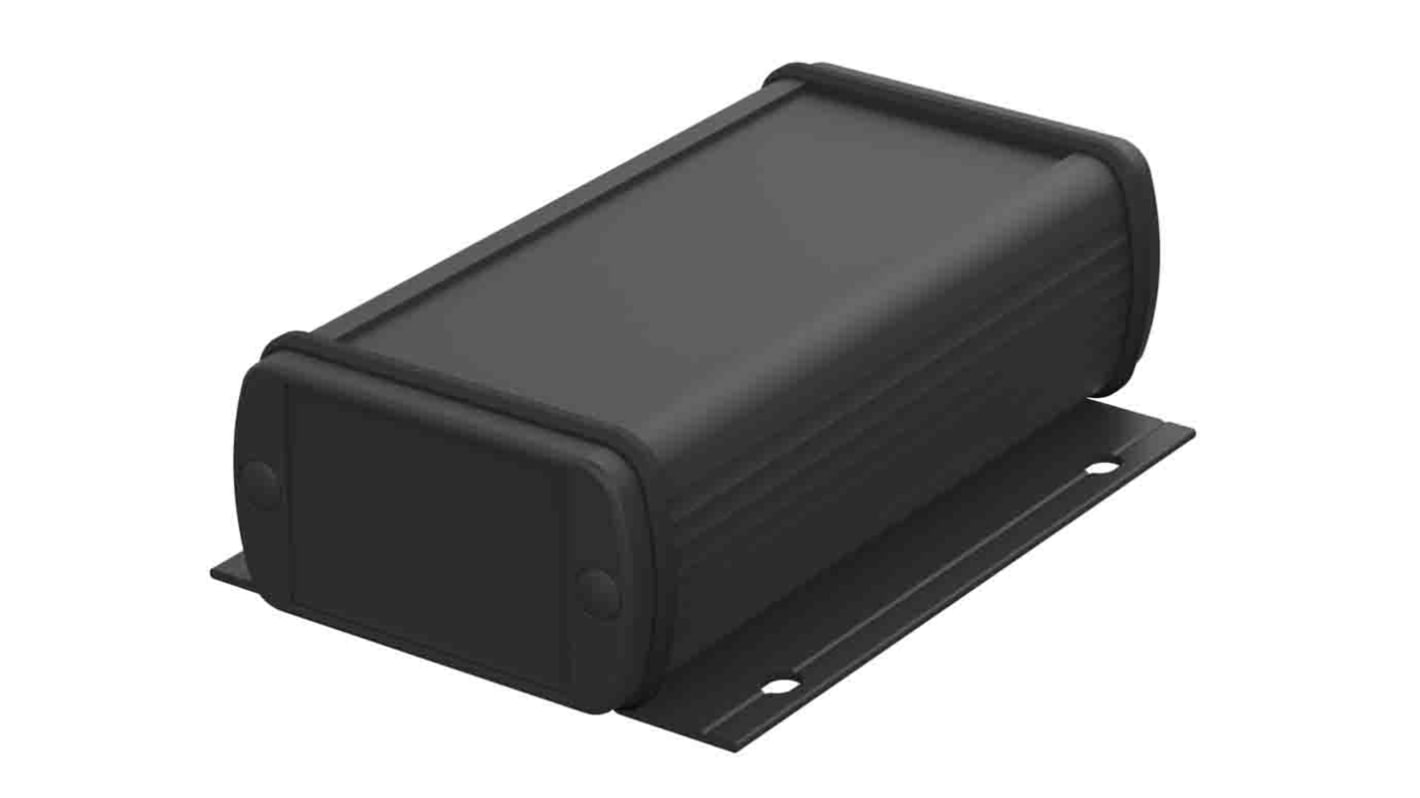 Caja de uso general Bopla de Aluminio Negro, 57 x 32 x 100mm, IP65, Apantallada