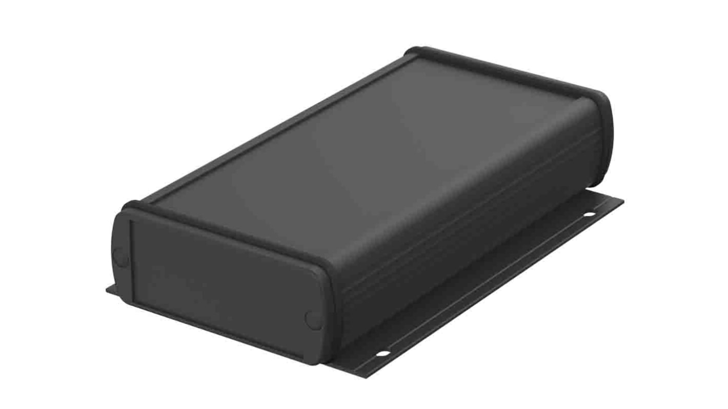 Caja de uso general Bopla de Aluminio Negro, 82 x 32 x 150mm, IP65, Apantallada