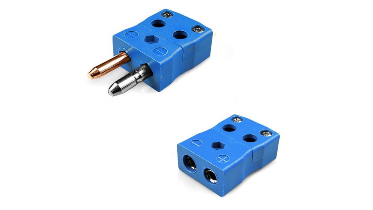 RS PRO, Standard Thermocouple Connector for Use with Thermocouple, 6mm Probe, ANSI, RoHS Compliant Standard