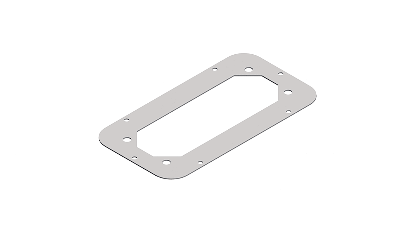 Schneider Electric NS Series RAL 7035 Gland Plate, 345mm H, 345mm W, 130mm L for Use with CRNG, Spacial S3D