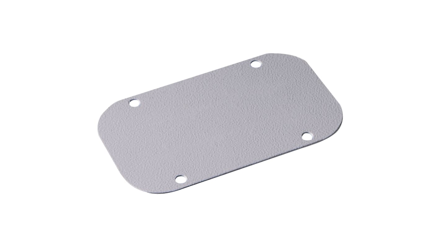 Schneider Electric NS Series RAL 7035 Gland Plate, 445mm H, 445mm W, 130mm L for Use with CRNG, Spacial S3D