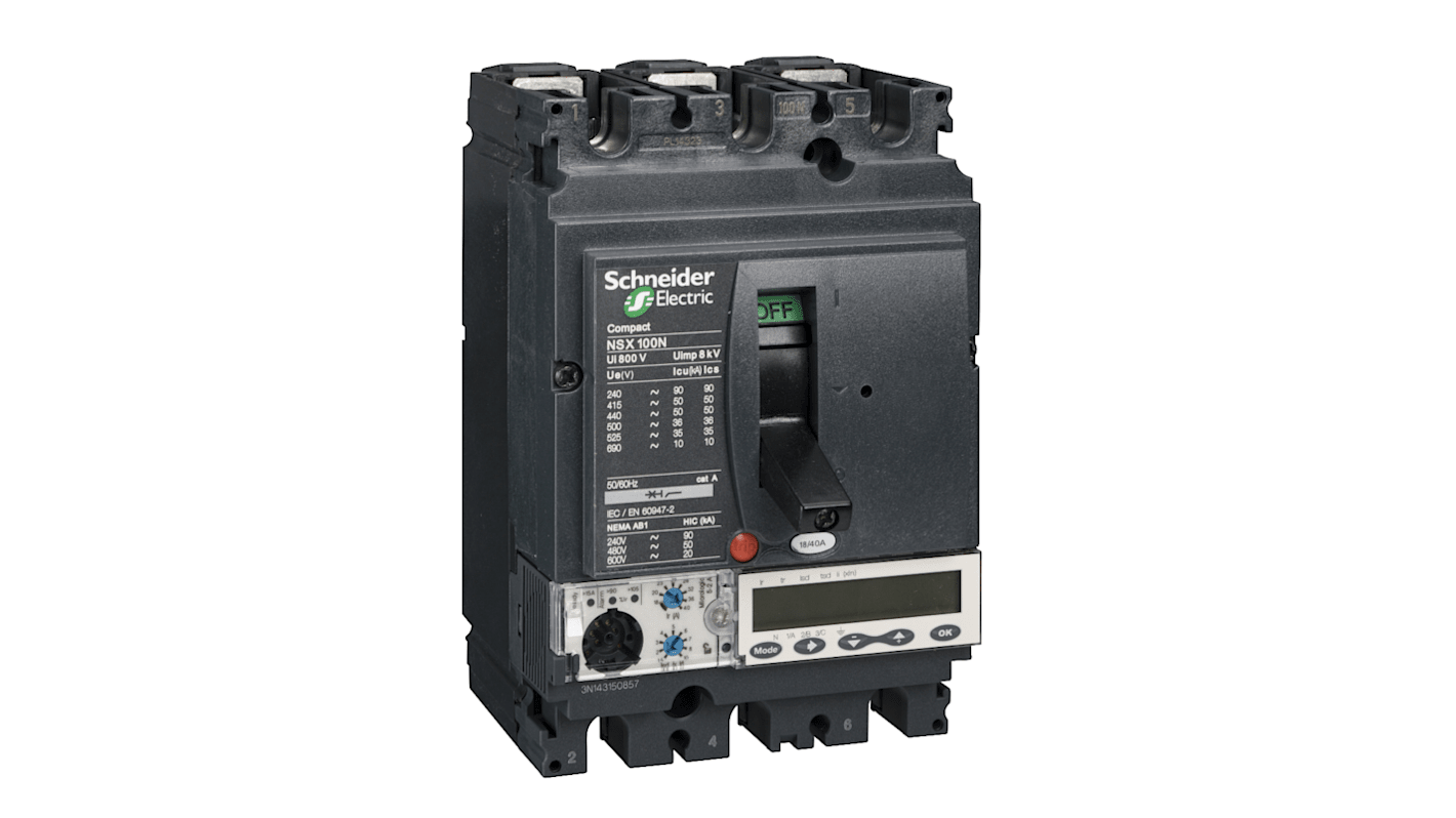 LV429892 Schneider Electric, ComPact MCCB Molded Case Circuit Breaker
