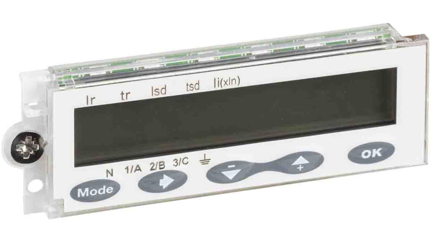 Schneider Electric Nsx100...250, Nsx400...630 LCD display for use with Micrologic 5 Trip Unit