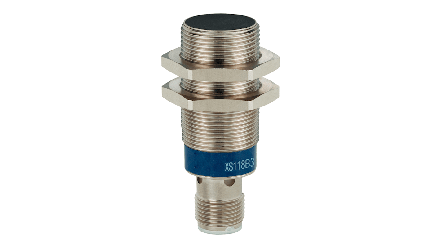 Telemecanique Sensors M18 Näherungssensor Induktiv, zylindrisch 8 mm NPN 12 → 24 V, IP65, IP67