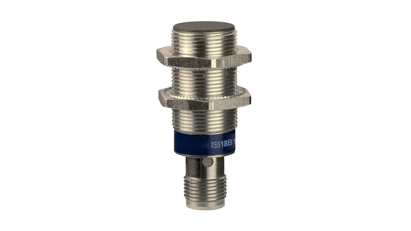 Telemecanique Sensors M18 Näherungssensor Induktiv, zylindrisch 5 mm 12 → 48 V, IP67, IP69K