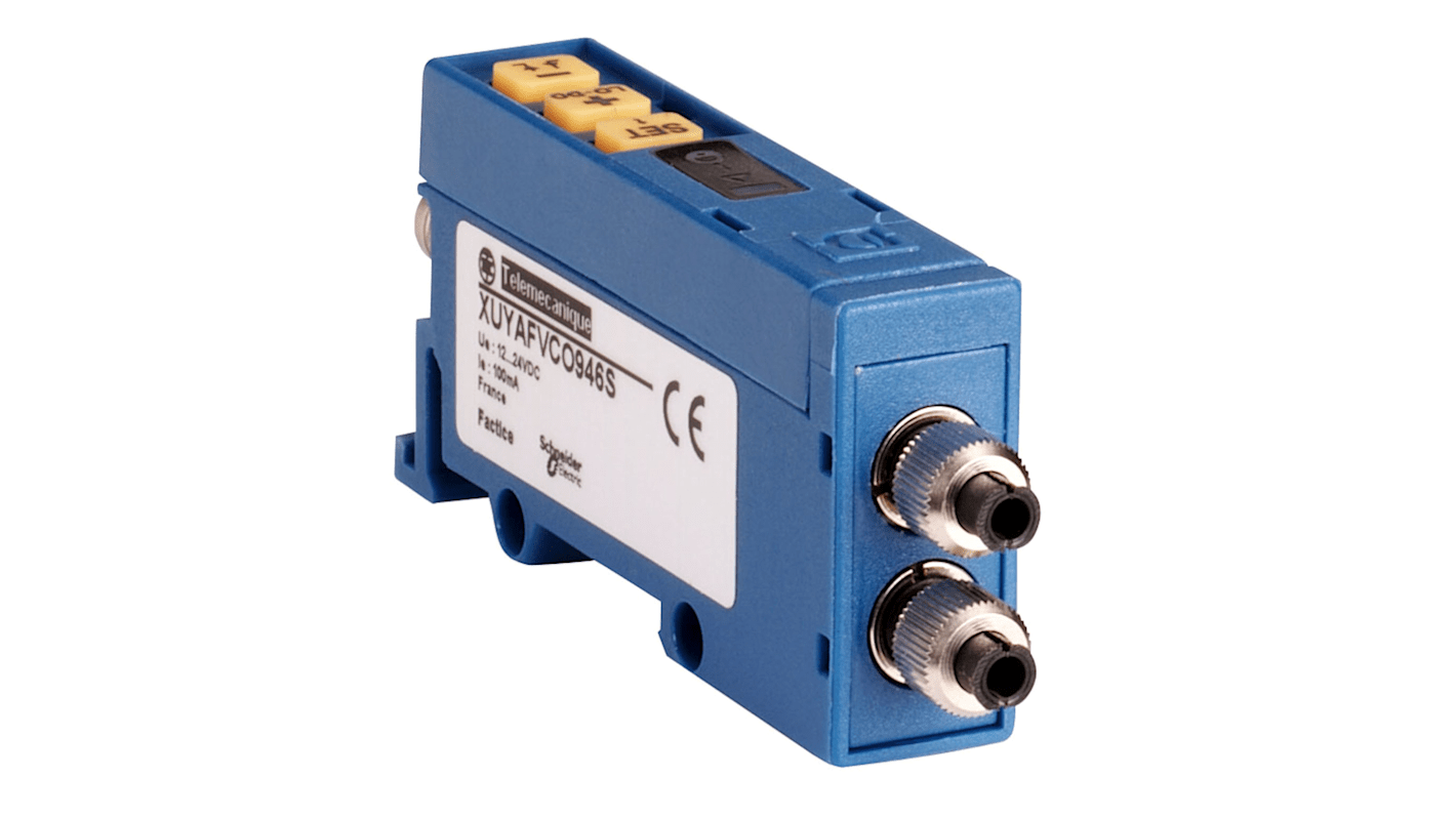 Amplificador para fotocélula rectangular Telemecanique Sensors, salida PNP/NPN, Cable libre