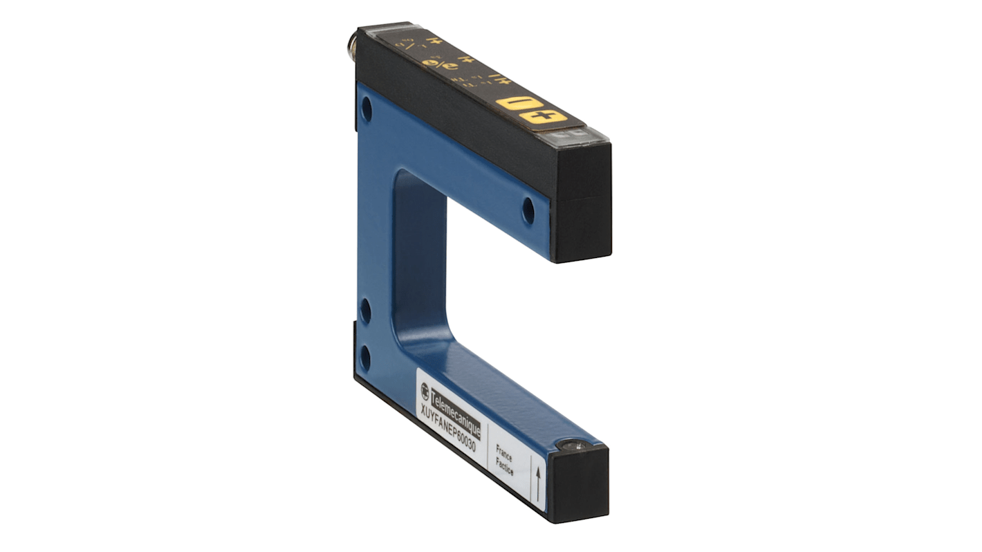 Capteur photoélectrique Réflexion directe Telemecanique Sensors, XU, 30 mm, Fourche