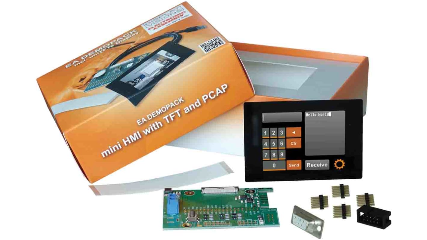 Kit de Interfaz para Display Display Visions para Incluye PCAP programable TFT de 2,8" con panel táctil en miniatura