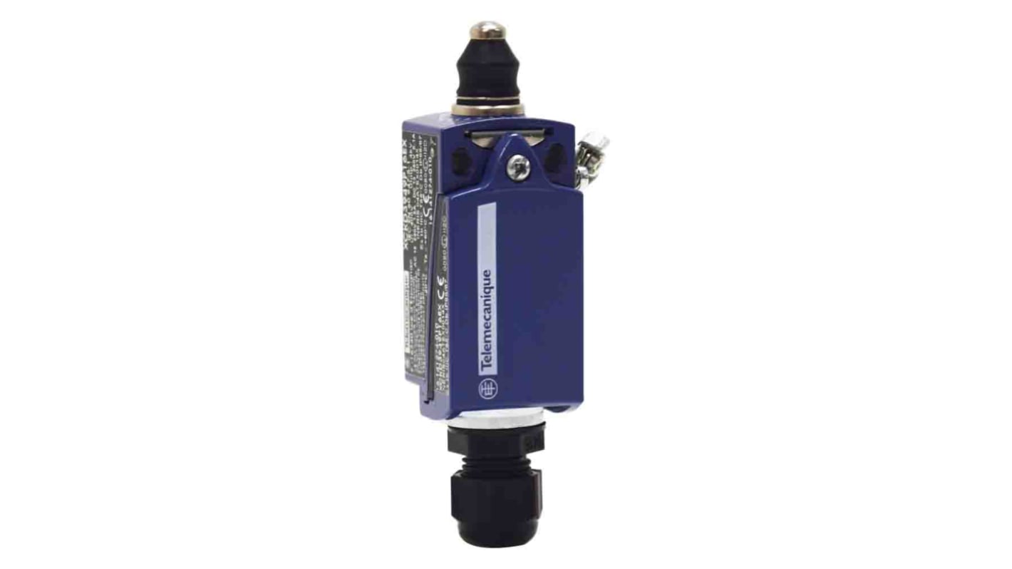 Telemecanique Sensors Limit Switch, 2NC/1NO, IP66, IP67, 3P, Metal Housing, 400V ac Max, 6A Max